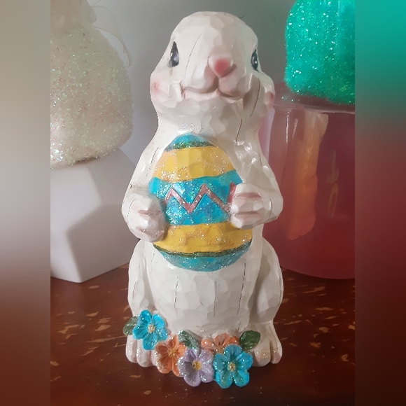 Spring Easter Bunny Rabbit Home Decor Bundle - Picture 3 of 9